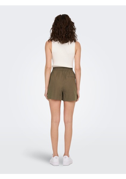 Minimalist Bel Lastikli Kadın Şort - Rahat & Şık Günlük fiyatları