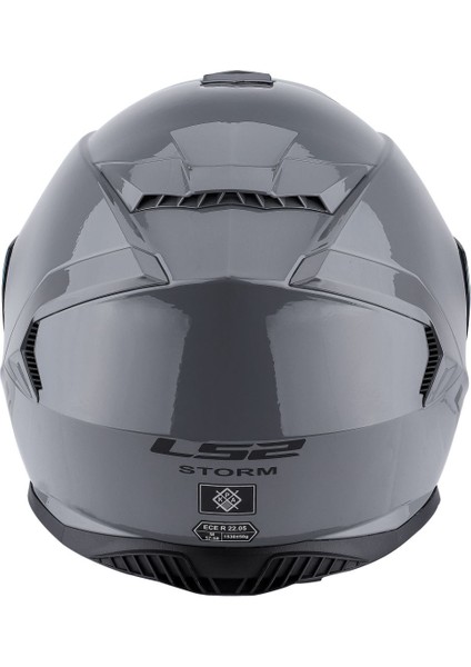 Storm Nardo Gri Kask Siyah Cam fırsatları