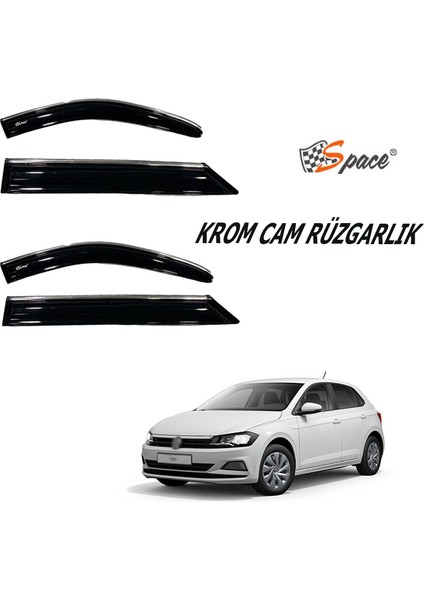 Krom Cam Rüzgarlığı Volkswagen Polo 2019-2021 / CARU408 fiyatları
