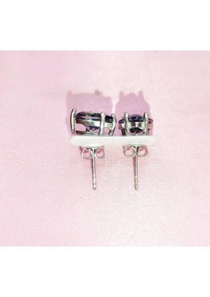 Damla Mistik Topaz Taşlı Gümüş Küpe fiyatları