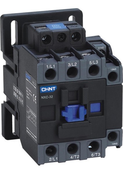 938049 G N x c-65 220V 50 / 60Hz(R) Kontaktör Ac Bobinli 3 Kutuplu 4 Kw 65A 1na+1nk Yardımcı Kontaklı