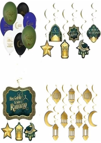 Hoş Geldin Ya Şehri Ramazan Balonlu Set