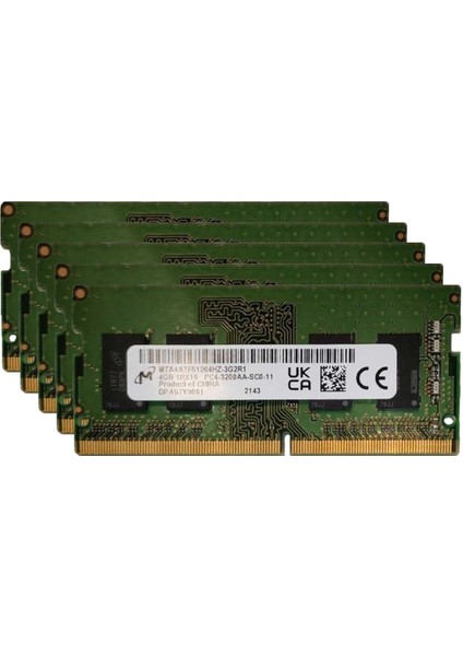 4gb Ddr4 3200MHZ 5'li Notebook Bellek