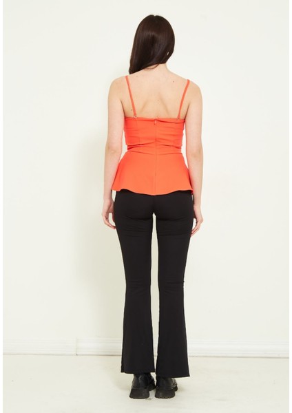 Kadın Kemerli Askılı Bluz modelleri