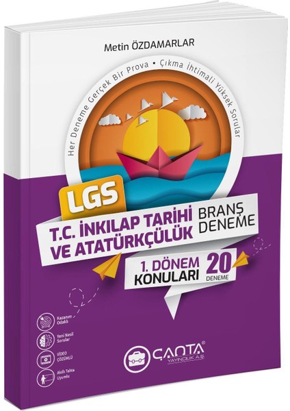 Yayınları 8. Sınıf Inkılap Tarihi 1.Dönem LGS Branş Denemesi