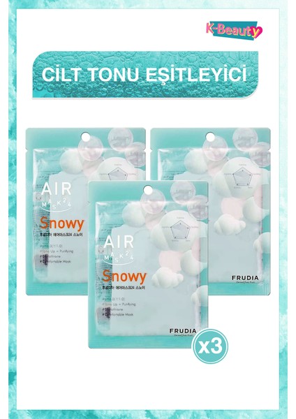 Air Snowy Dengeleyici Maske 25 ml x 3 Adet