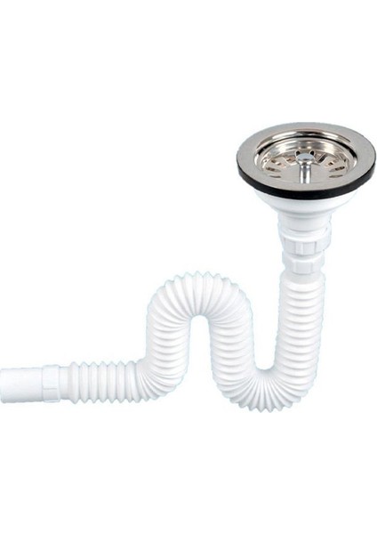 Tekli Çöp-Mak Sifon