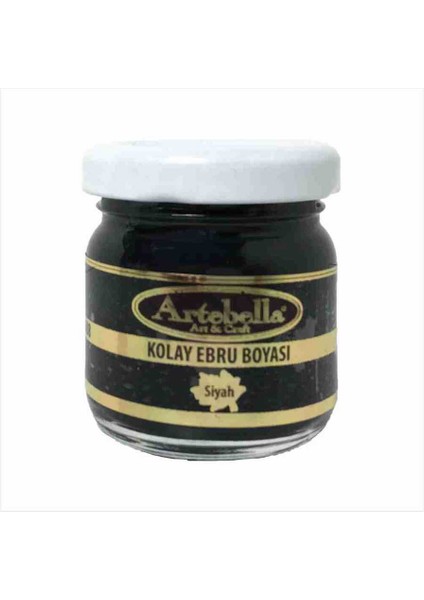 Kolay Ebru Boyası 36080040 Siyah 40ML