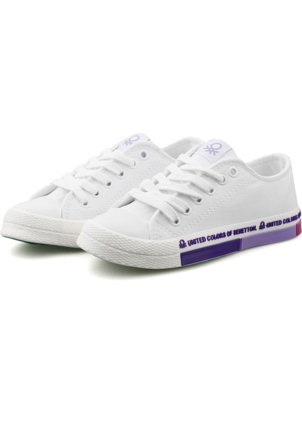 Bn 70017 Beyaz Lila Kadın Günlük Ayakkabı BN-70017-BEYAZ-LILA Beyaz modelleri