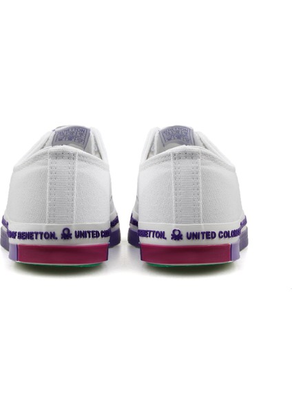 Bn 70017 Beyaz Lila Kadın Günlük Ayakkabı BN-70017-BEYAZ-LILA Beyaz fırsatları