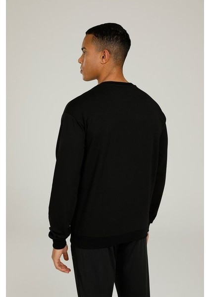 Basic C-Neck Sweatsh Erkek Sweatshirt M-SN75