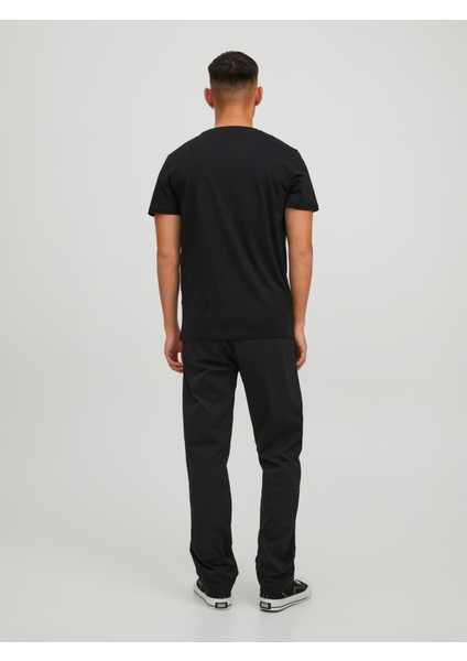 Logo Tee Ss O-Neck 2 Col Erkek Siyah Tshirt 12210819-02 fiyatları