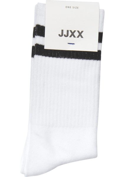 JJXX Jxbasıc Tennıs Sock Acc Noos Kadın Siyah Çorap 12203704-Black