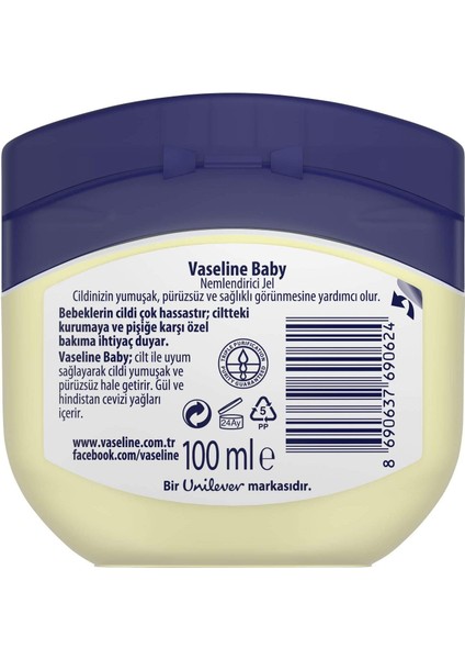 Nemlendirici Jel Krem Vazelin 100 ml Baby 2'li Set modelleri