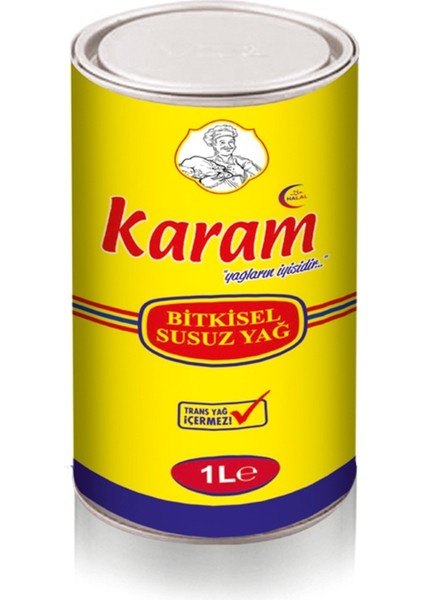 Karam Mutfak Margarini Teneke 1 Lt