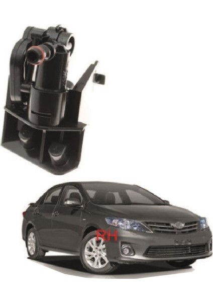 Toyota Corolla Far Yıkama Motor Sağ 2010-2013