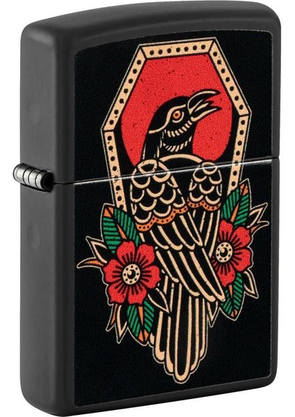Çakmak 48611 - 103655 218 Crow Tattoo Design