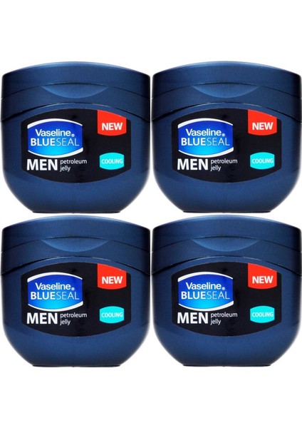 Nemlendirici Jel Krem Vazelin 100 ml Men Cooling 4'lü Set