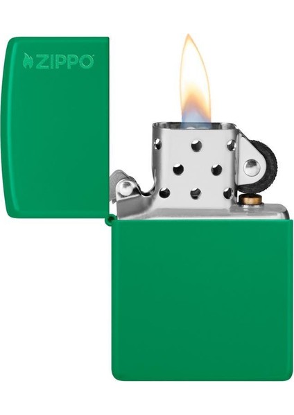 Çakmak 48629ZL - 103376 48629 Grass Green Zippo Logo