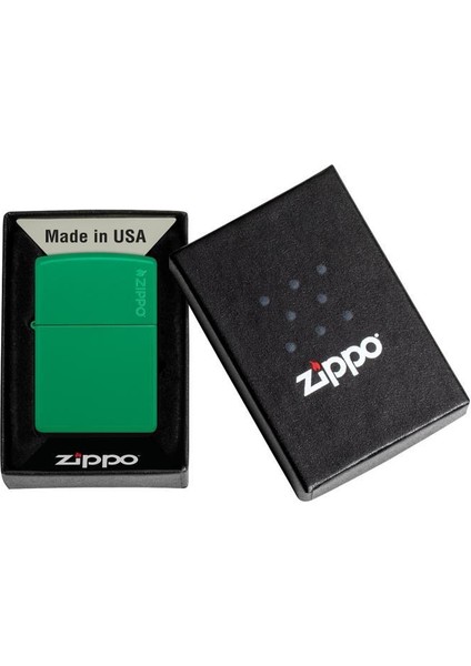 Çakmak 48629ZL - 103376 48629 Grass Green Zippo Logo