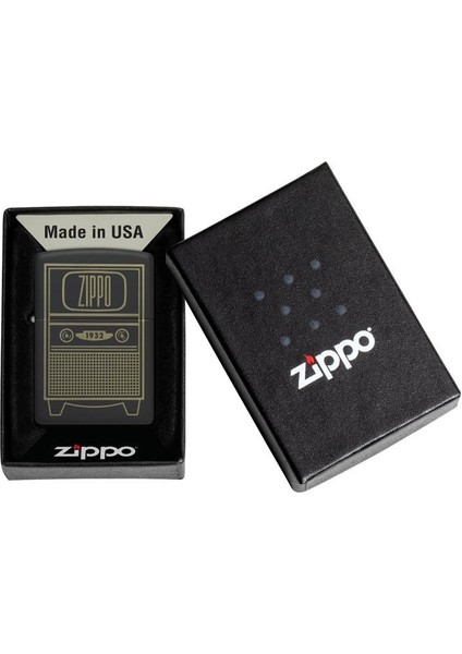 Çakmak 48619 - 103614 218 Zippo Vintage Tv Design