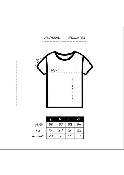 Kahverengi Casmania Baskılı Oversize T-Shirt