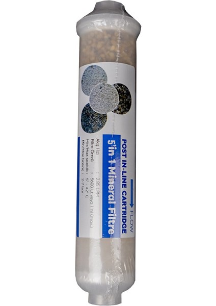 Su Arıtma Cihazı 5'li Mineral Filtre Tüm Arıtmalara Uyumlu