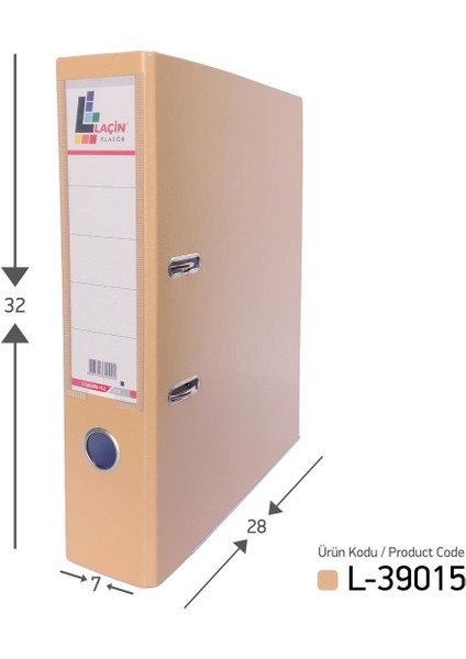 Klasör Sütlü Kahve Krem Geniş 24 Adet 1 Koli fiyatları