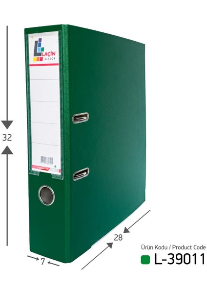 Klasör Yeşil Geniş 24 Adet 1 Koli fiyatları