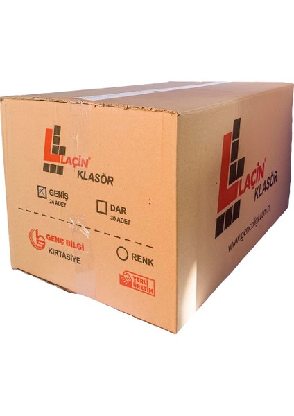 Klasör Yeşil Geniş 24 Adet 1 Koli indirimleri