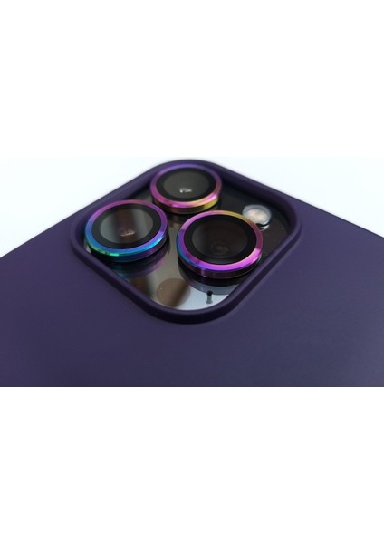 iPhone 14 Pro / 14 Pro Max Uyumlu Bukalemun Halka Set Kamera Lens Koruyucu fiyatları