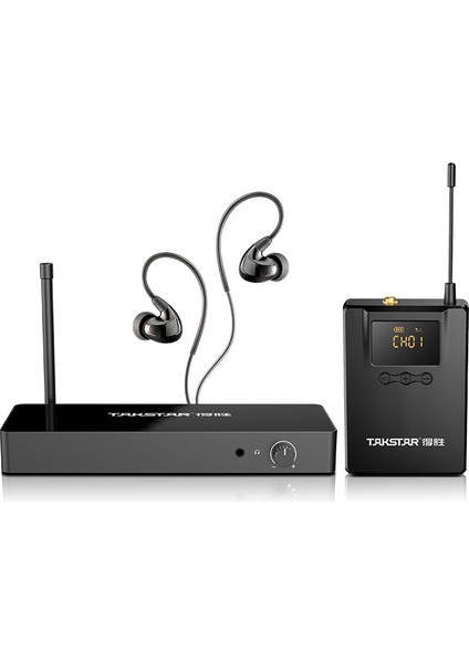 WPM300 Kablosuz 520-600 Mhz In Ear Uhf 10 Kanallı Kulakiçi Monitör Sistemi