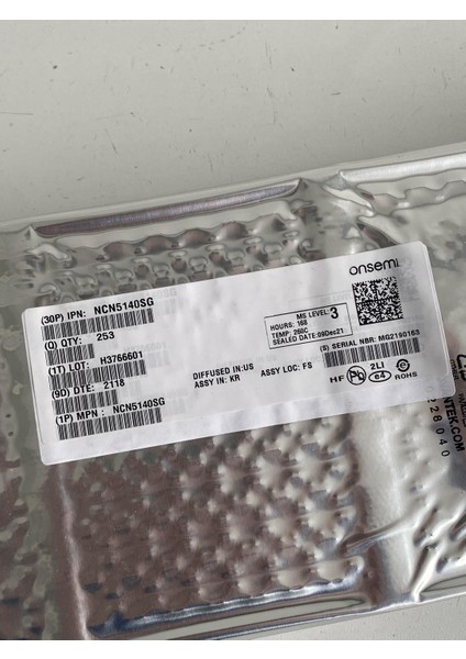 NCN5140SG Wall Switch Anahtar 250 Adet