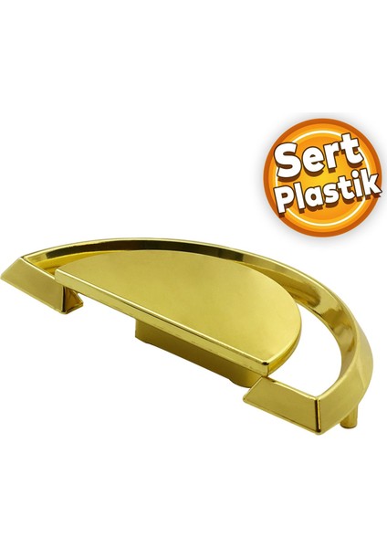 Regnum Kulp Mobilya Çekmece Dolap Kapak Kulpu Kulbu Plastik Gold