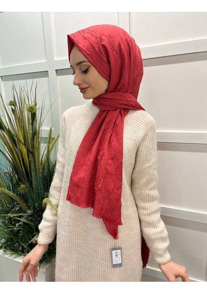 Ipekyolu Eşarp Loryan Scarf Viva Crush Pamuklu Şal 00380