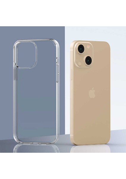 Apple iPhone 13 Mini 5.4 Kılıf Darbe Korumalı Şık Görünüm Sert Şeffaf Kenarları Silikon Kapak modelleri