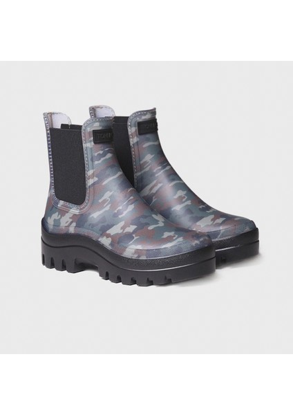 Kadın Yağmur Botu Cassie Toni Pons Ankle Boot Water Camu