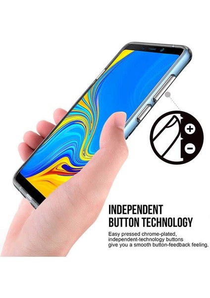 Samsung Galaxy A9 2018 Kılıf Kamera Korumalı Darbe Emici Şeffaf Tank Tam Koruma Silikon Kapak modelleri