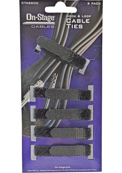 On Stage CTA6600 Kablo Bağı (5'li Paket)