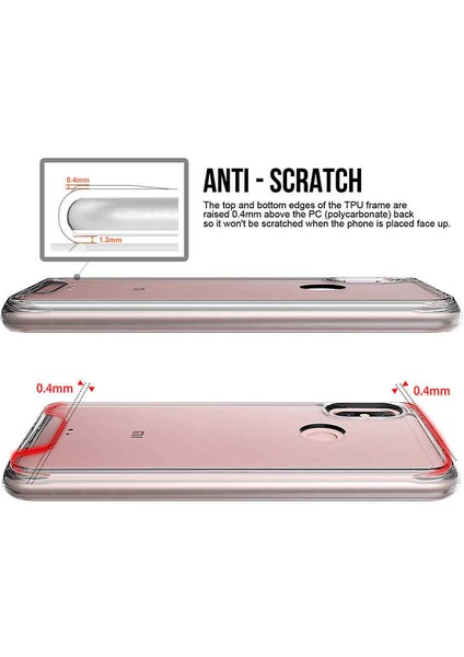 Xiaomi Redmi Note 6 Pro Kılıf Kamera Korumalı Darbe Emici Şeffaf Tank Tam Koruma Silikon Kapak modelleri