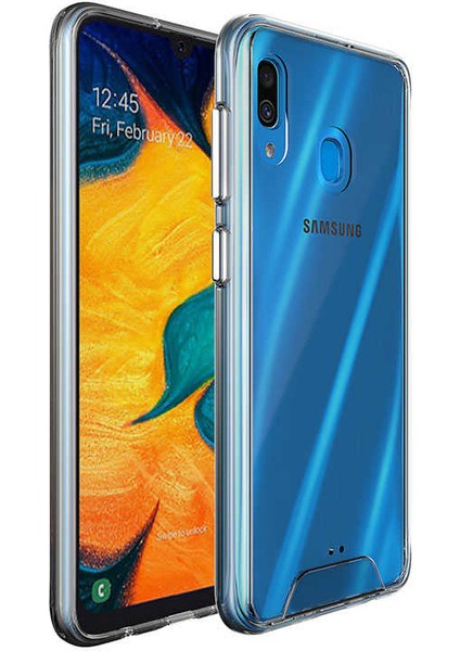 Samsung Galaxy A20 Kılıf Kamera Korumalı Darbe Emici Şeffaf Tank Tam Koruma Silikon Kapak fiyatları
