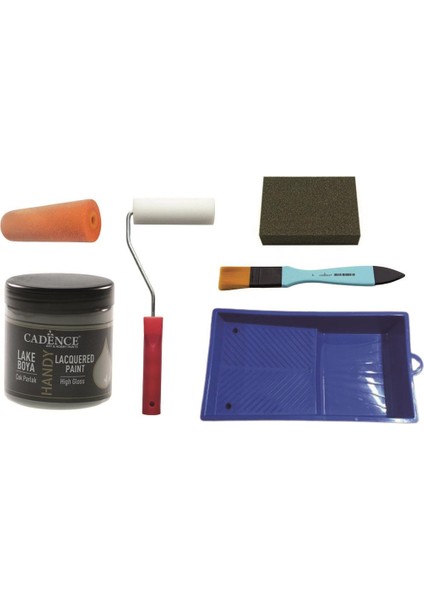 Cadence Koyu Gri Handy Lake 250ML Boya Seti