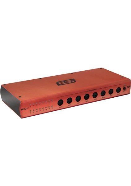 ESI Audio M8U eX | 16-Port USB Hub'lı MIDI Arabirimi