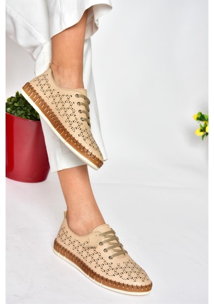 P555004703 Ten Bağcıklı Günlük Kadın Ayakkabı fiyatları