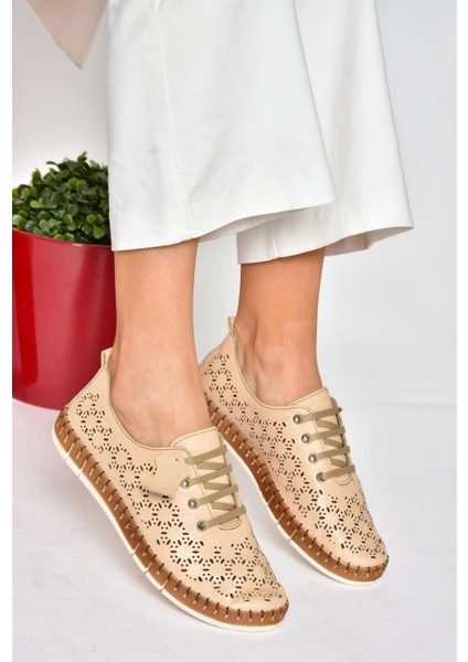 P555004703 Ten Bağcıklı Günlük Kadın Ayakkabı fırsatları