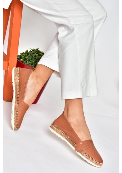 P555002503 Taba Günlük Kadın Ayakkabı