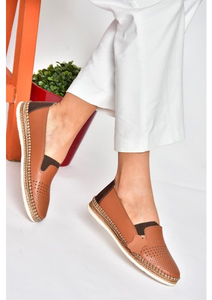 P555003703 Taba Günlük Kadın Ayakkabı