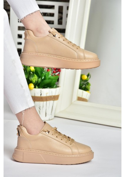 P848231609 Ten Kalın Tabanlı Kadın Spor Ayakkabı Sneakers fiyatları