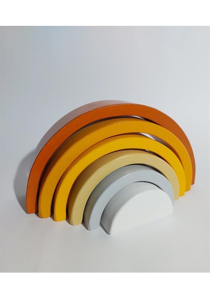 Montessori Ahşap Gökkuşağı