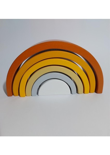 Montessori Ahşap Gökkuşağı modelleri